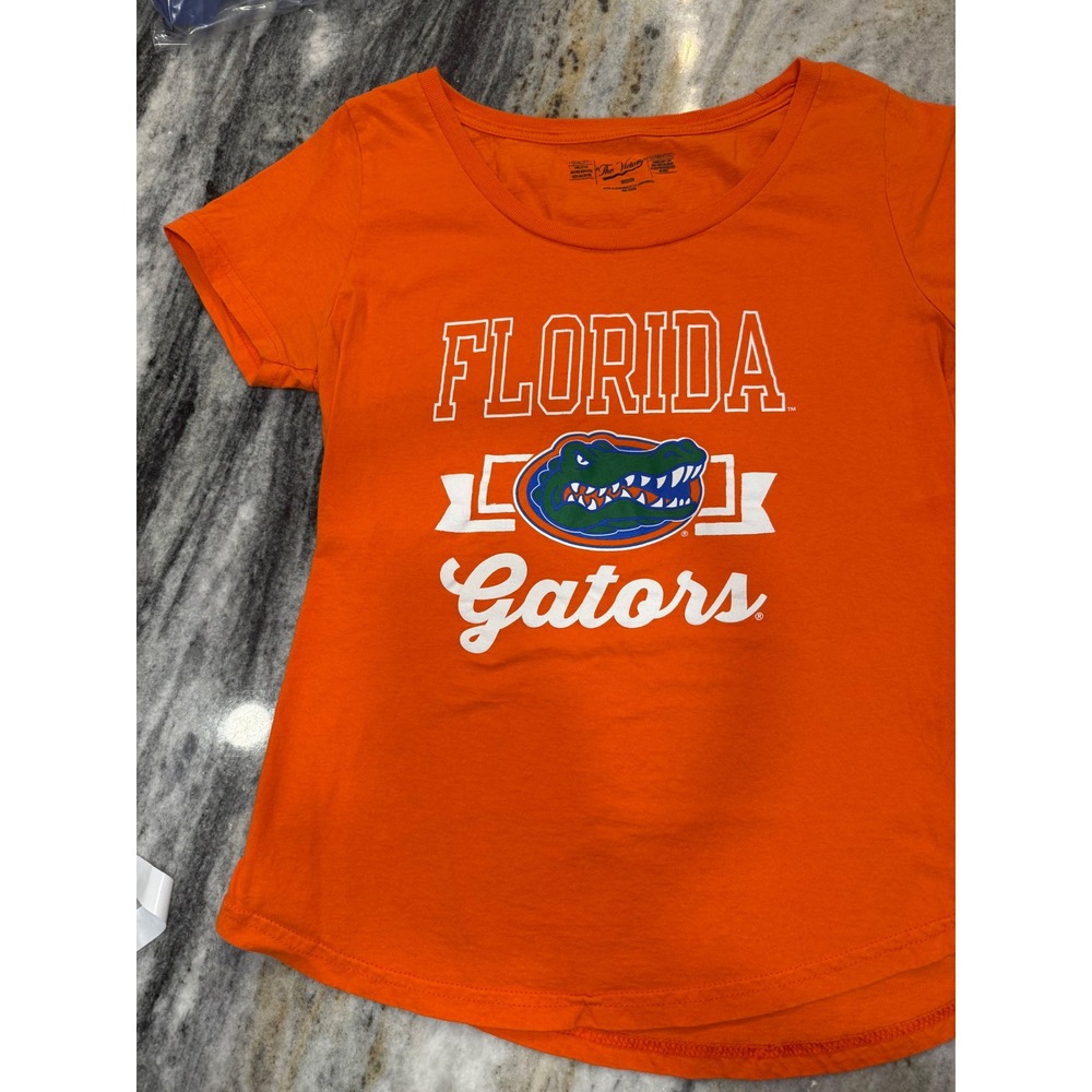 Florida Gators Womens Shirt Lot The Victory Orange Tee & Burnout Long Sleeve M